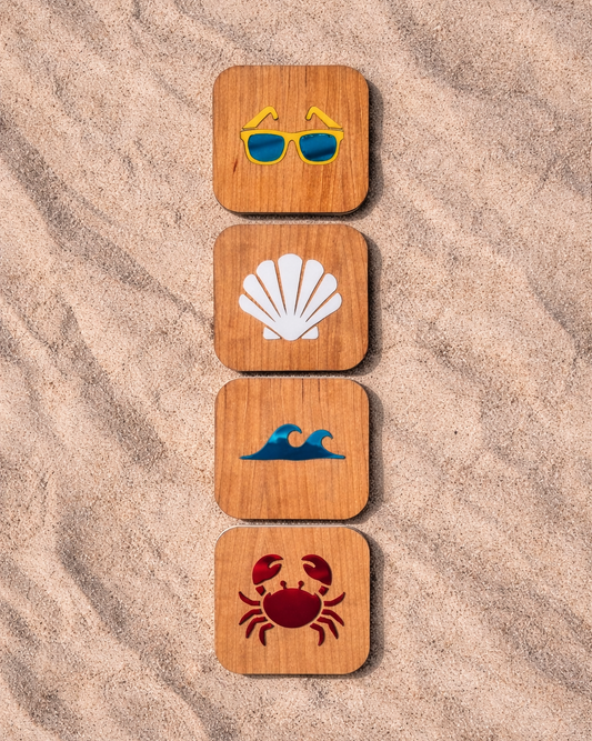 Beach Life Coaster Set
