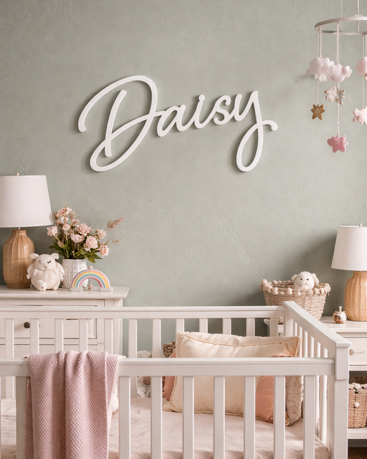 Custom cut Wood/Acrylic Names